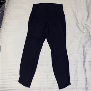 Cut out cropped Lululemon leggings